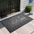 Yimobra Welcome Mat 47x32 in - Heavy Duty Low Profile Dirt Trapper