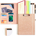 Rose Gold Clipboard Organizer for Professionals