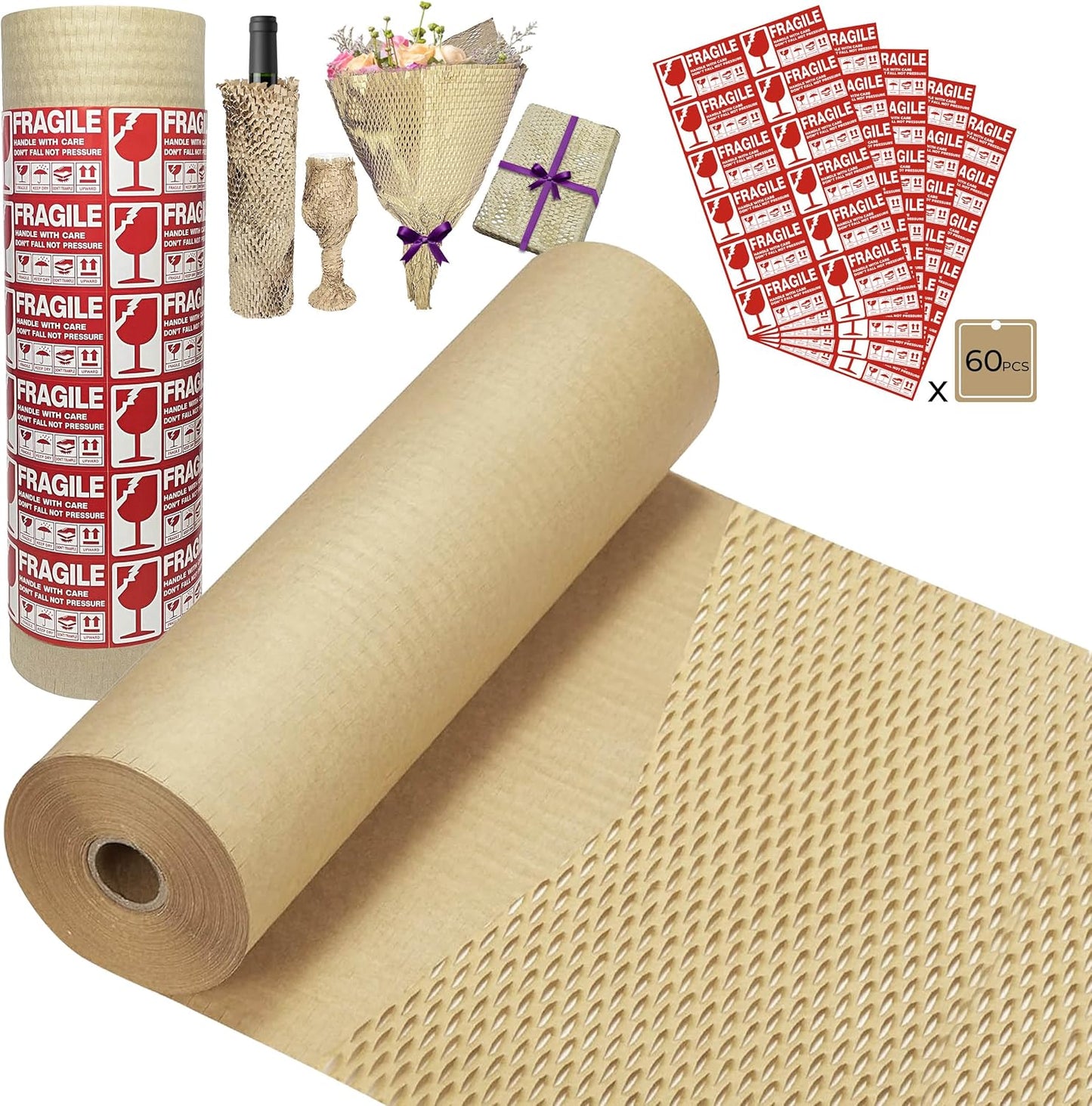 Eco-Friendly Honeycomb Packing Paper Wrap for Shipping Needs