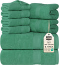 Premium 8 Piece Towel Set for Spa, Gym, and Everyday Use