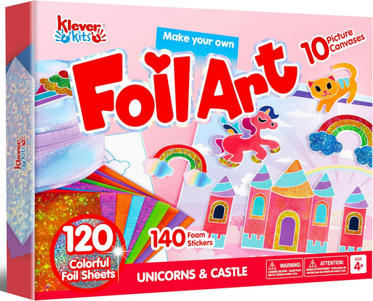 JOYIN Klever Kits Foil Art - Mess-Free Creative Fun