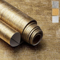 Very Berry Sticker Gold Peel and Stick Wallpaper (24 in x 78 in)