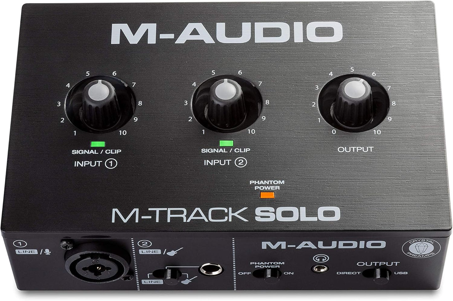 M-AUDIO M-Track Solo USB Audio Interface for Recording Needs