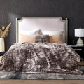 Premium Faux Fur Throw Blanket for Chic Comfort and Style