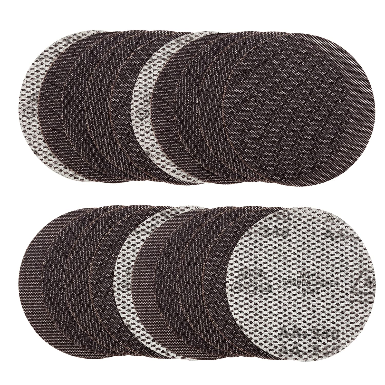 Premium 240 Grit Sanding Discs 20pcs - Dust-Free Hook & Loop 5 - Ultimate Woodworking Experience