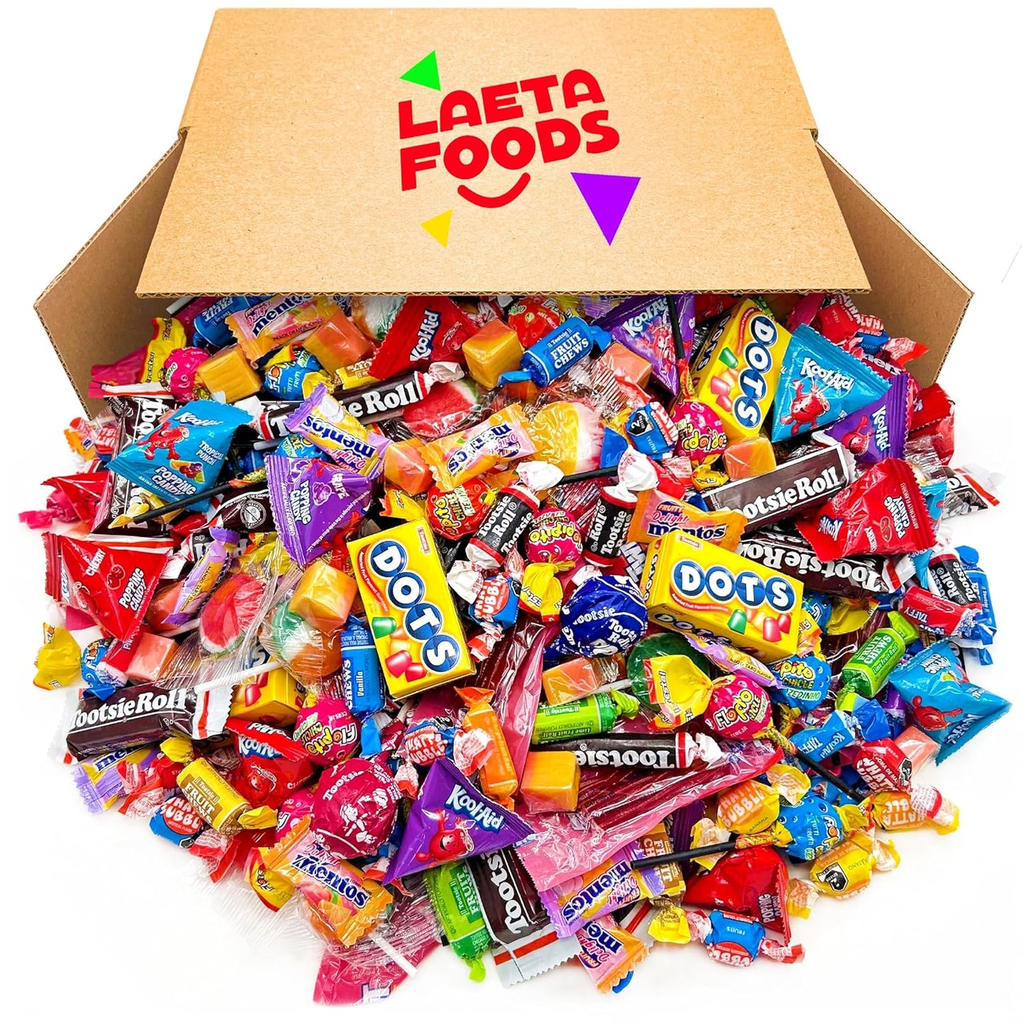 Party Candy Assortment Box with Kool-Aid and Lollipops - 10 lbs
