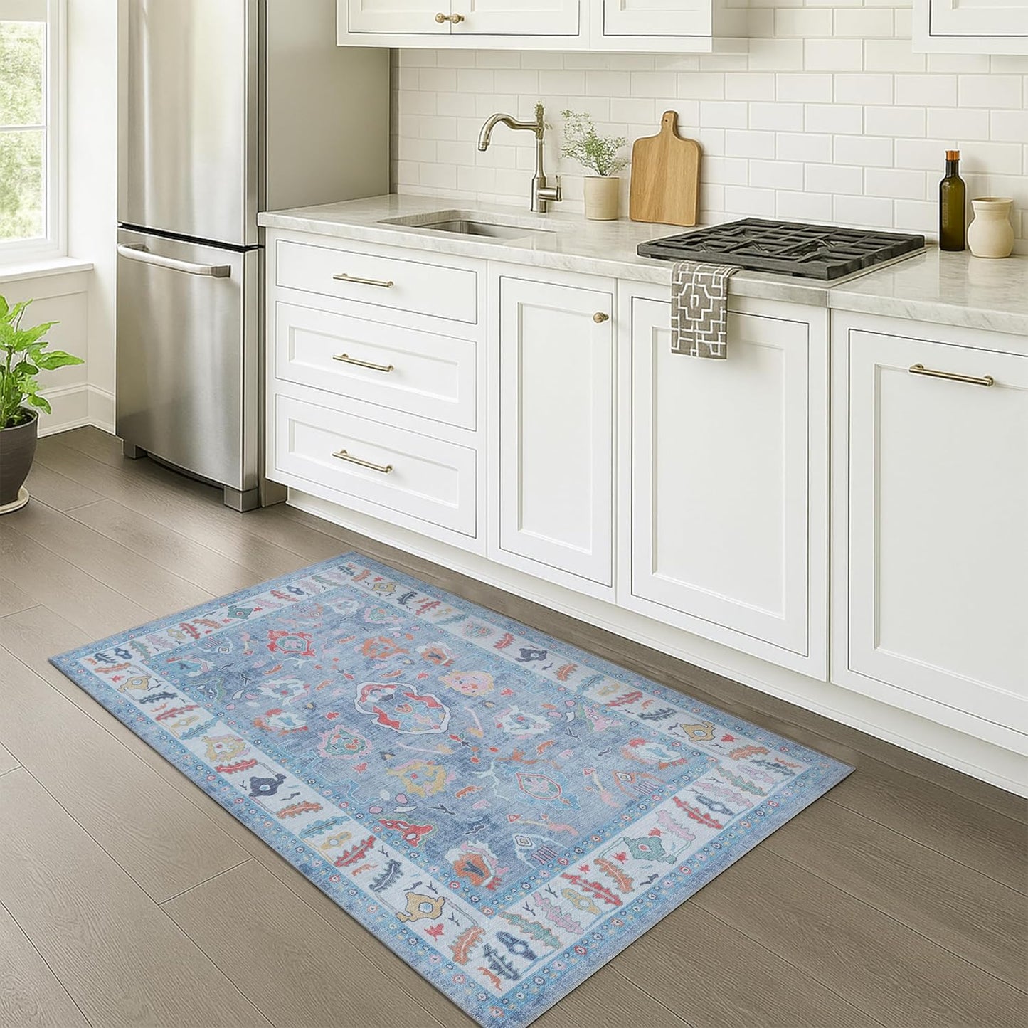 Fame Rugs Modern Oushak Rug 3x5 for Luxury Living Spaces