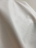 Soft Faux Vegan PU Leather by the Yard - 10 Yard Roll (White)