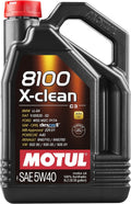 Motul 8100 X-clean 5W-40 Full Synthetic Motor Oil - Emissions Safe