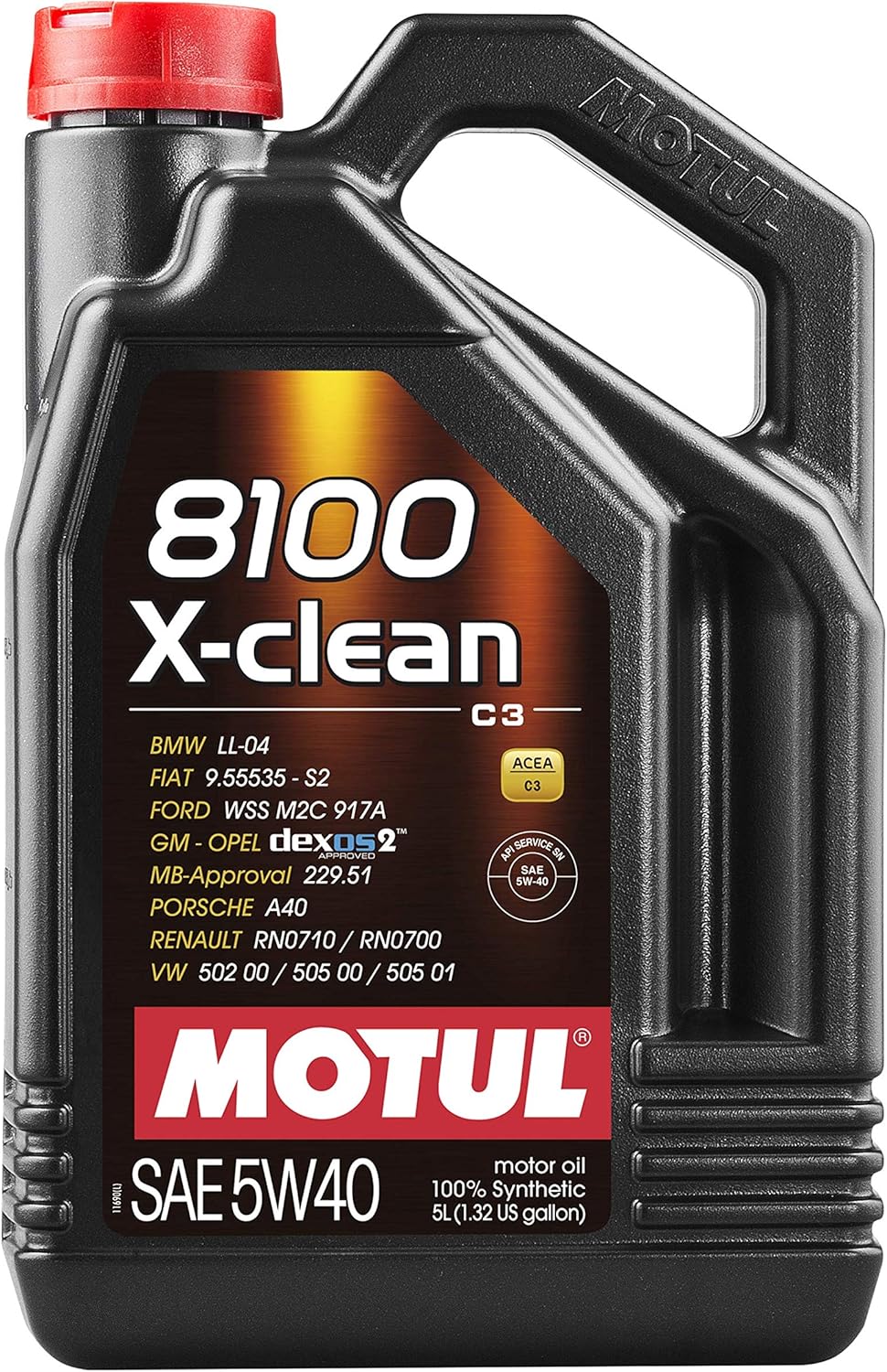 Motul 8100 X-clean 5W-40 Full Synthetic Motor Oil for Engines