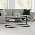 Stylish 46'' Blackened Bronze Coffee Table