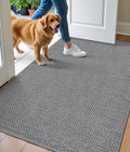 DEXI Door Mat Inside Entrance 35x56 - Low Profile Non Slip Dirt