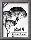 Barnwood Gray 14x19 Picture Frame.75 in Wide - Rustic Solid Wood