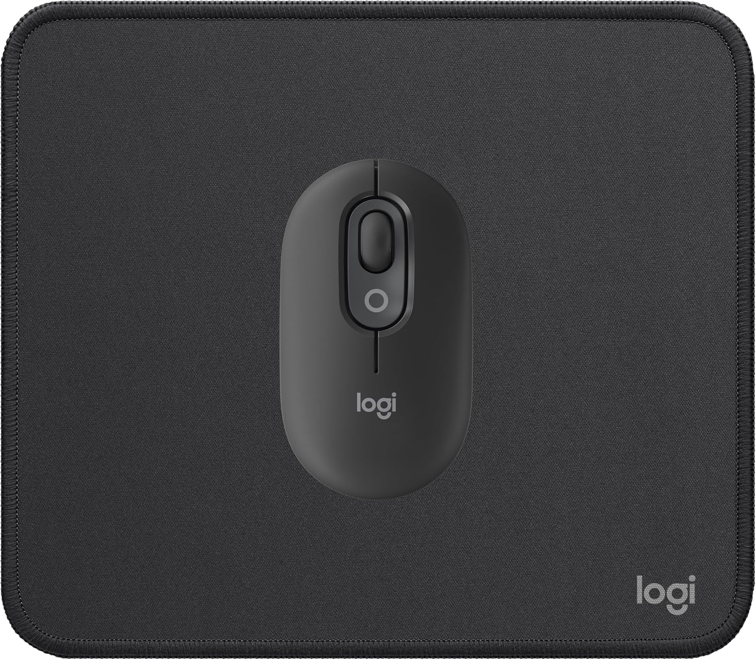 Logitech POP Mouse Bundle: Compact Wireless Mouse & Pad