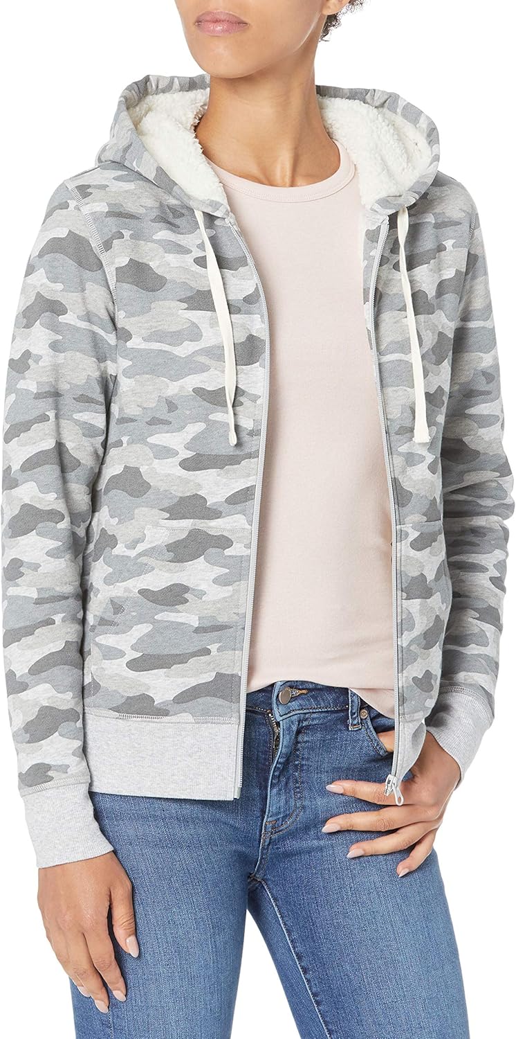 Cozy Plus-Size Sherpa Jacket by  Essentials