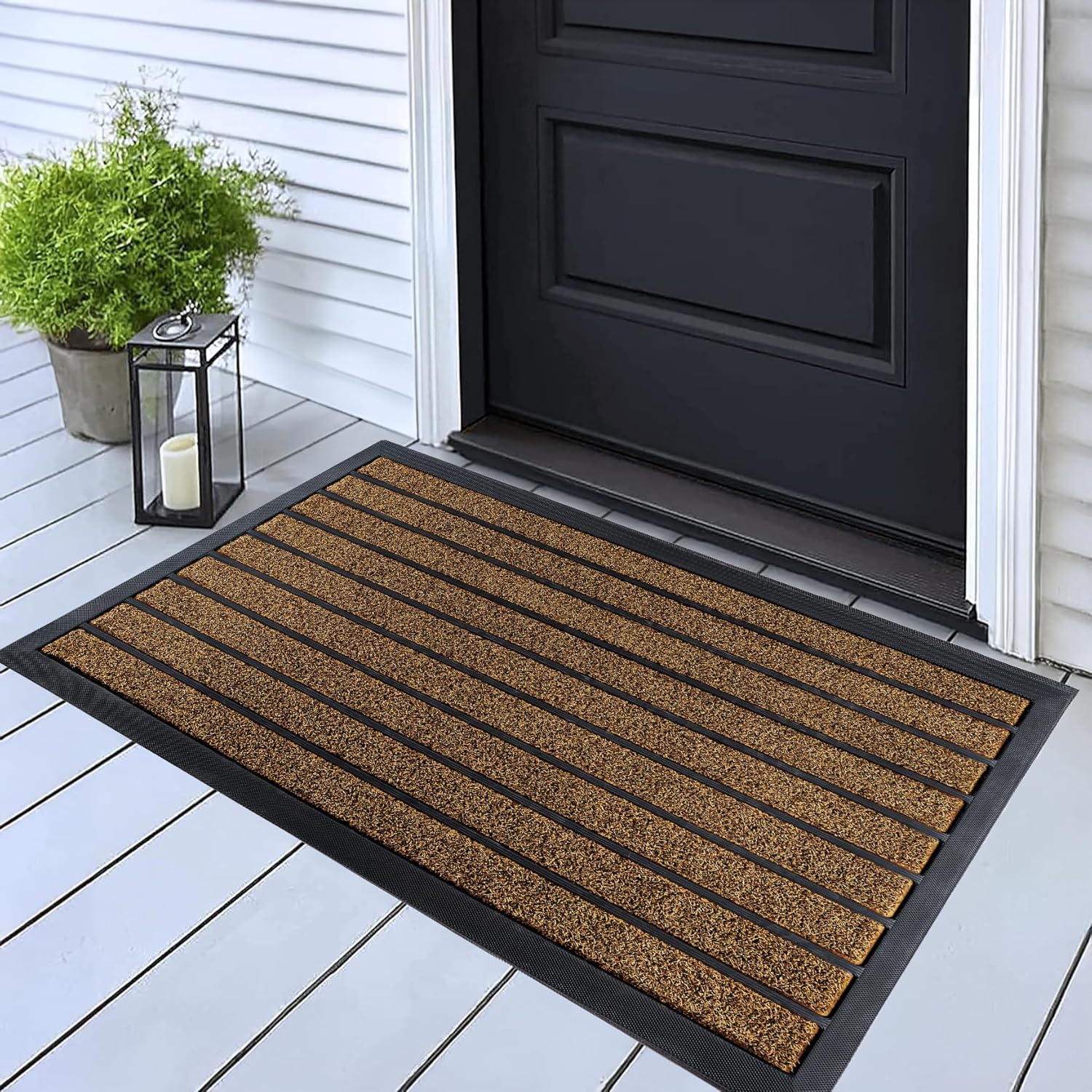 Extra Durable Door Mat for Effective Dirt Trapping and Style