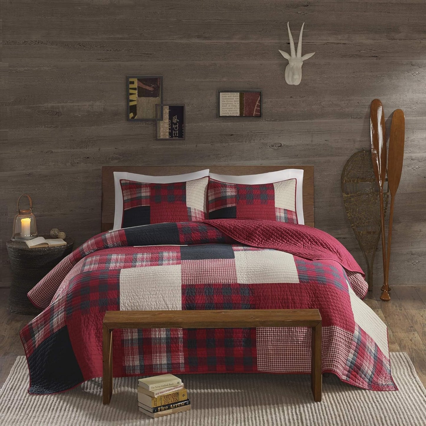 Woolrich Sunset Reversible Quilt Set for Cozy All Season Bedding