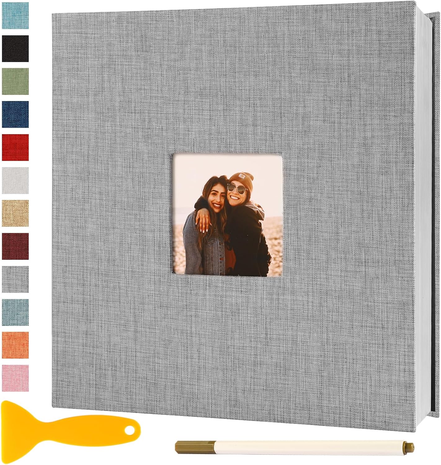 Self-Adhesive Photo Album for Weddings, Babies, and More