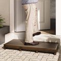 TINAMO One Step Stool for Elderly 35in Length - Walnut High Riser