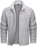TACVASEN Men's Fleece Jacket Full Zip Lightweight - Warm Everyday