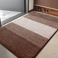 Kitinjoy Indoor Outdoor Door Mat 40x32 - Low-Profile Absorbent Dirt