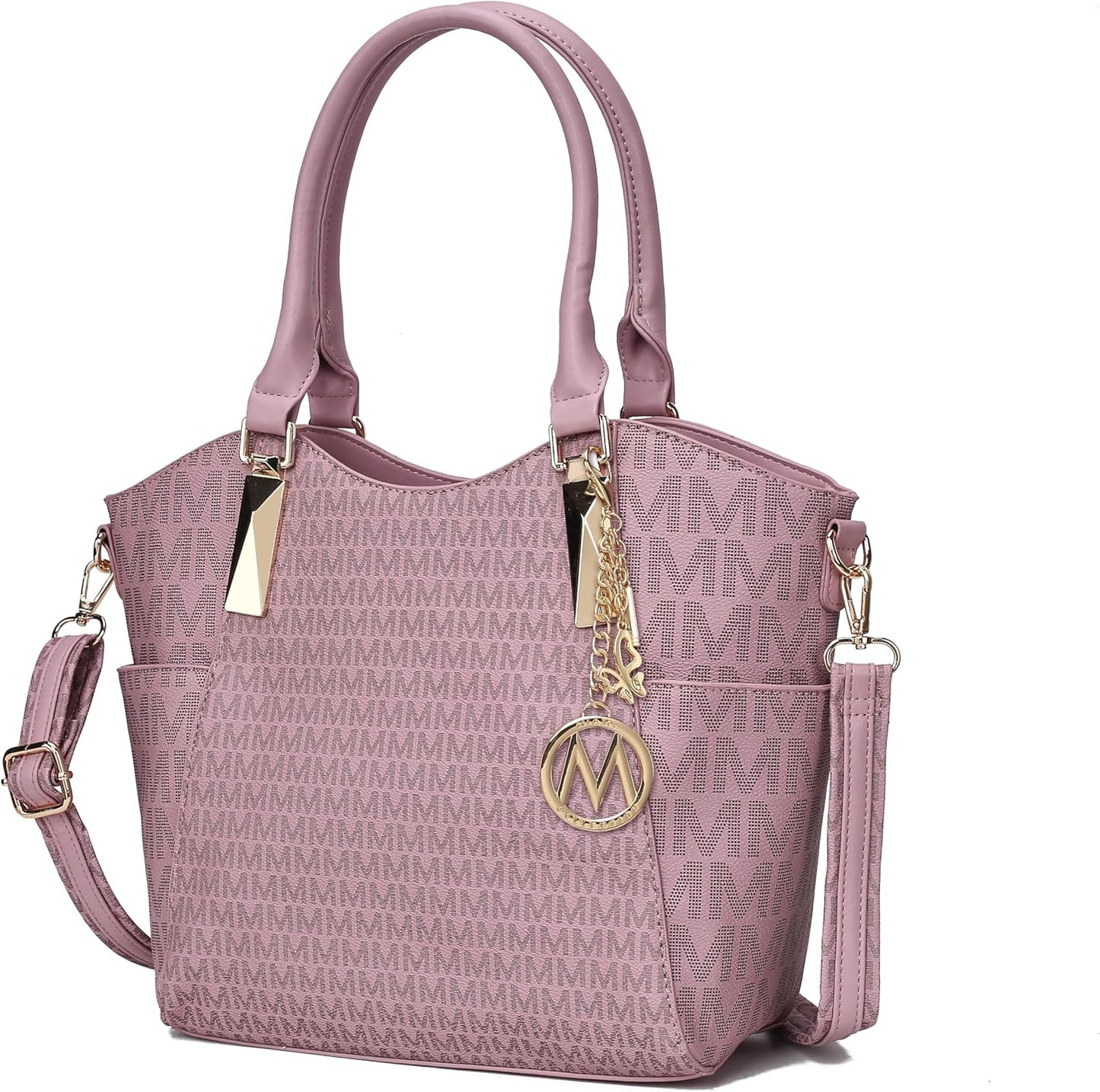 Chic Vegan Leather Tote Bag for Women by MKF Collection