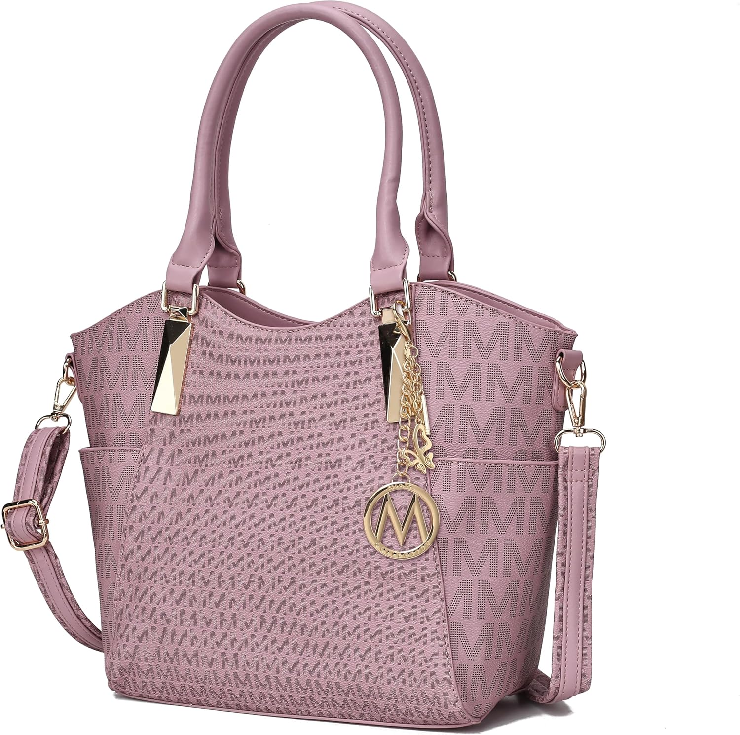 Chic Vegan Leather Tote Bag for Women by MKF Collection