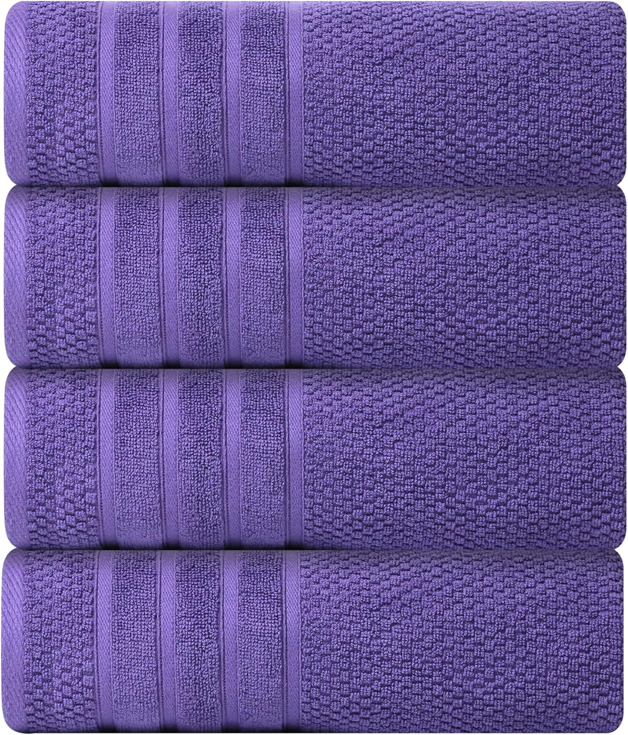 Luxury Bath Towels Set of 4 | Ultra Soft 100% Cotton Towels