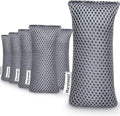 6 Pack Shoe Deodorizer Bags - Natural Bamboo Charcoal Odor Eliminators