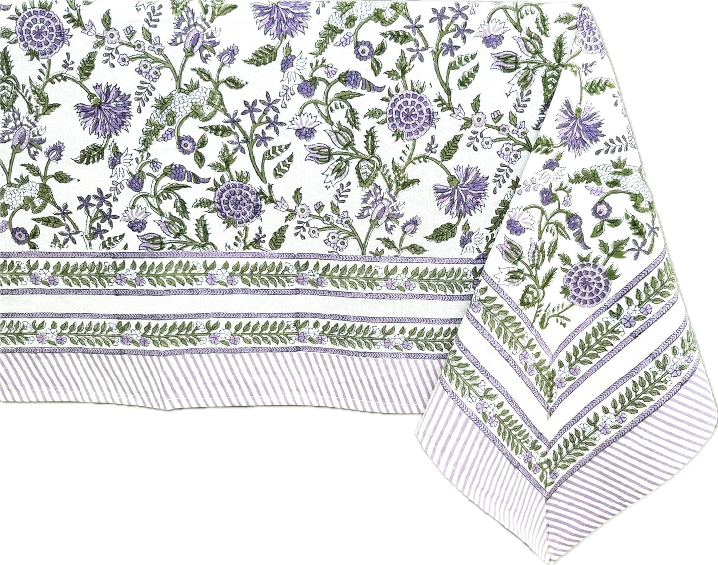 100% Cotton Rectangle Tablecloth for Fall Decor and Events