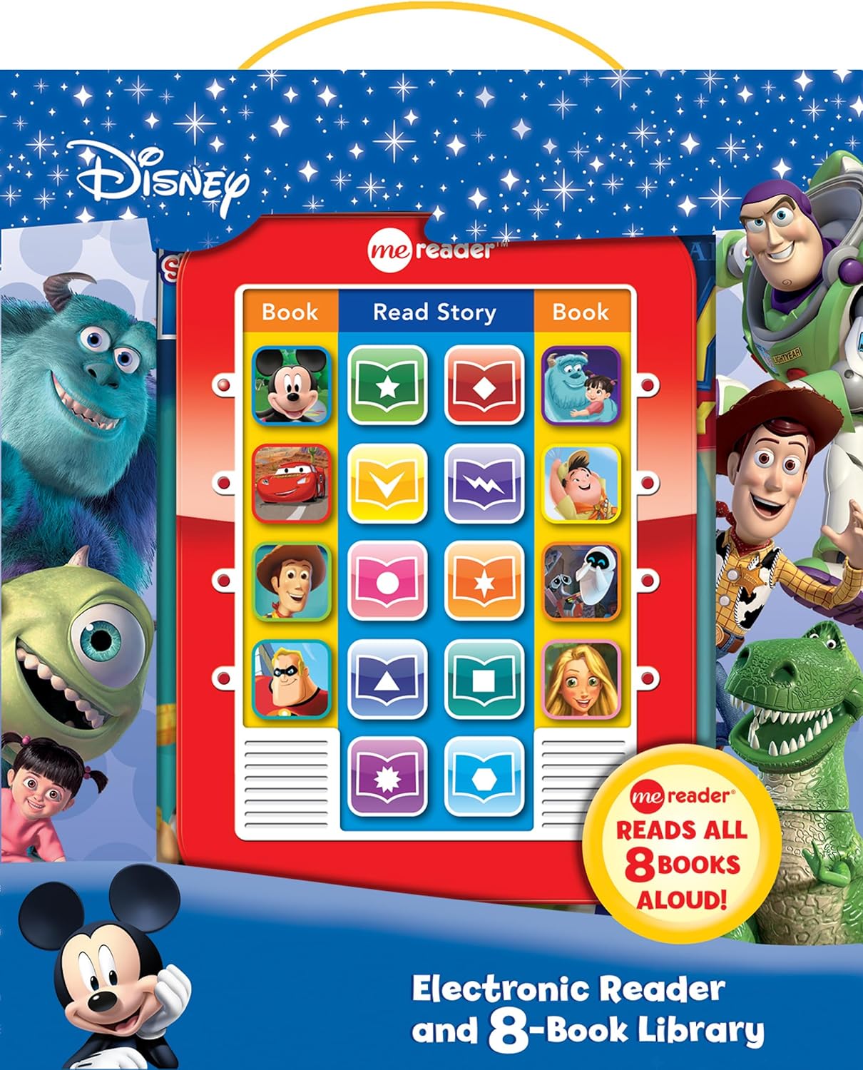 Mickey Mouse Me Reader Electronic Reader 8-Book Library Review