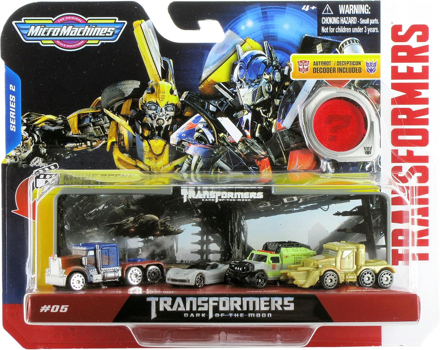Transformers Dark Moon Figures Set