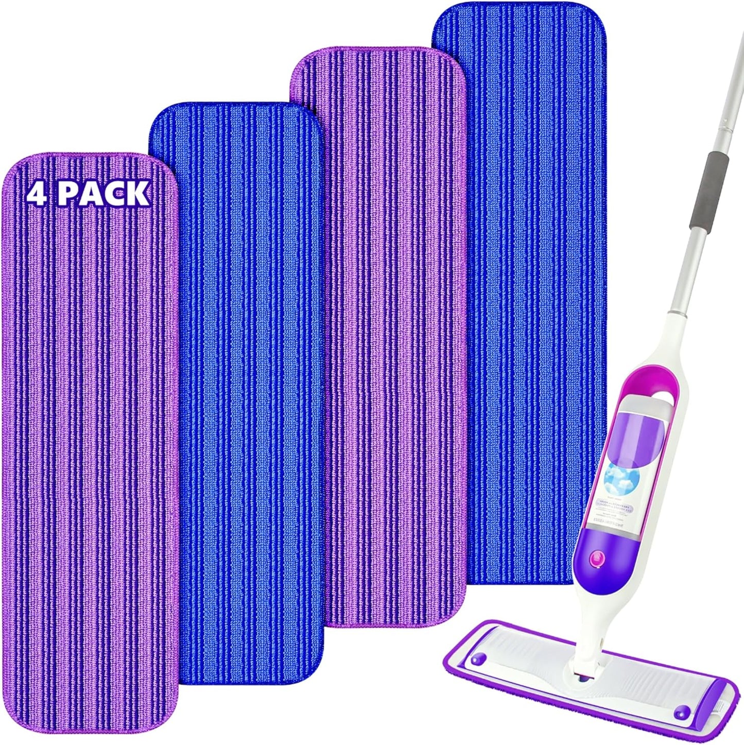 ILAVCOOL Swiffer PowerMop Refill Pads - Reusable & Machine Washable