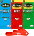 Herb-Ox Granulated Flavor Bouillon Variety Pack - Trio of Flavors