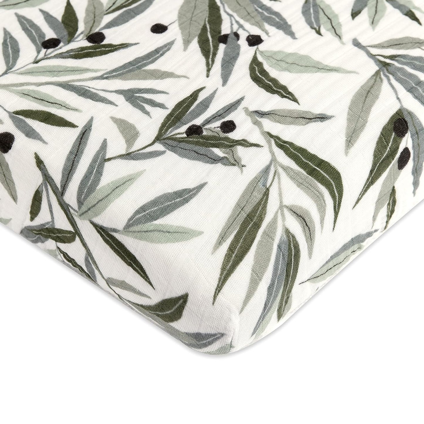 Babyletto Organic Cotton Mini Crib Sheet - Ultra-Soft Muslin