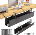 Under Desk Cable Management Tray - Fabric Cord Organizer - Neat