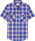 Dubinik Mens Short Sleeve Button Down Shirts - Soft Vintage Regular is