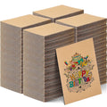 400 Pcs 5 x 7 in Corrugated Cardboard Sheets for Mailers - Flat Pack