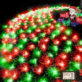 360LED Christmas Net Lights 21ft x 5ft - Red Green Outdoor Mesh