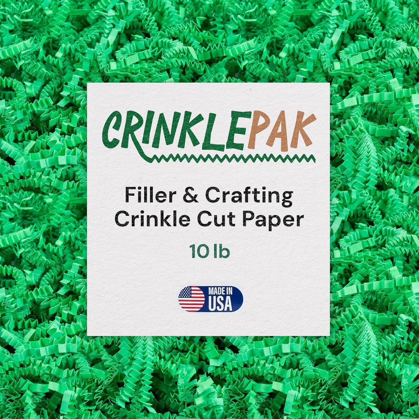10 LB USA Made Crinkle Paper Filler for Gift Baskets and More