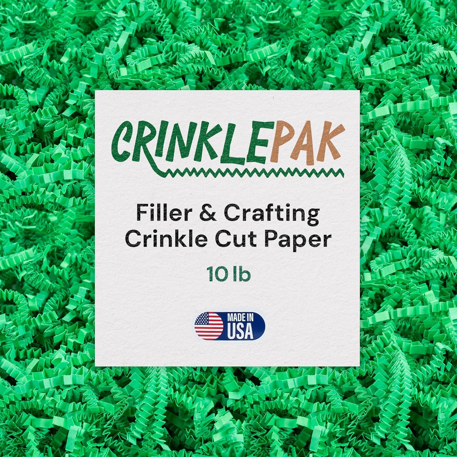 10 LB USA Made Crinkle Paper Filler for Gift Baskets and More