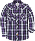 Dubinik Pearl Snap Shirts for Men Long Sleeve Western (Style W5MZ)