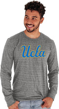 UCLA Mens Tri-Blend Long Sleeve T-Shirt - Vintage Icon