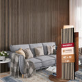 Avana Modern Acoustic Wood Wall Panels 47.2 x 12.6 in - Walnut