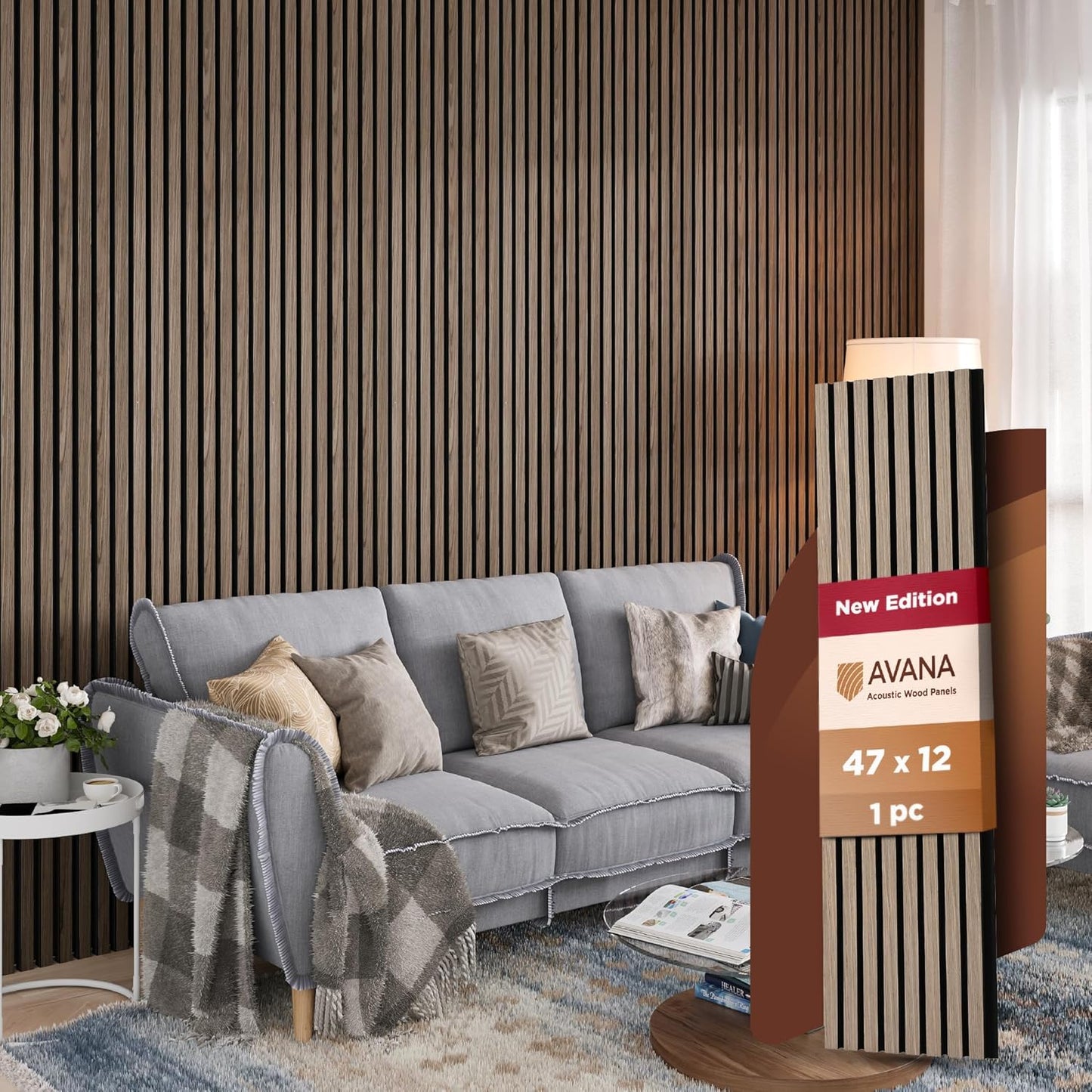 Avana Modern Acoustic Wood Wall Panels for Superior Sound Control