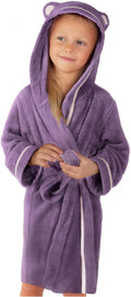Rayon from Bamboo Toddler Bathrobe with Hood - Ultra Soft Robe