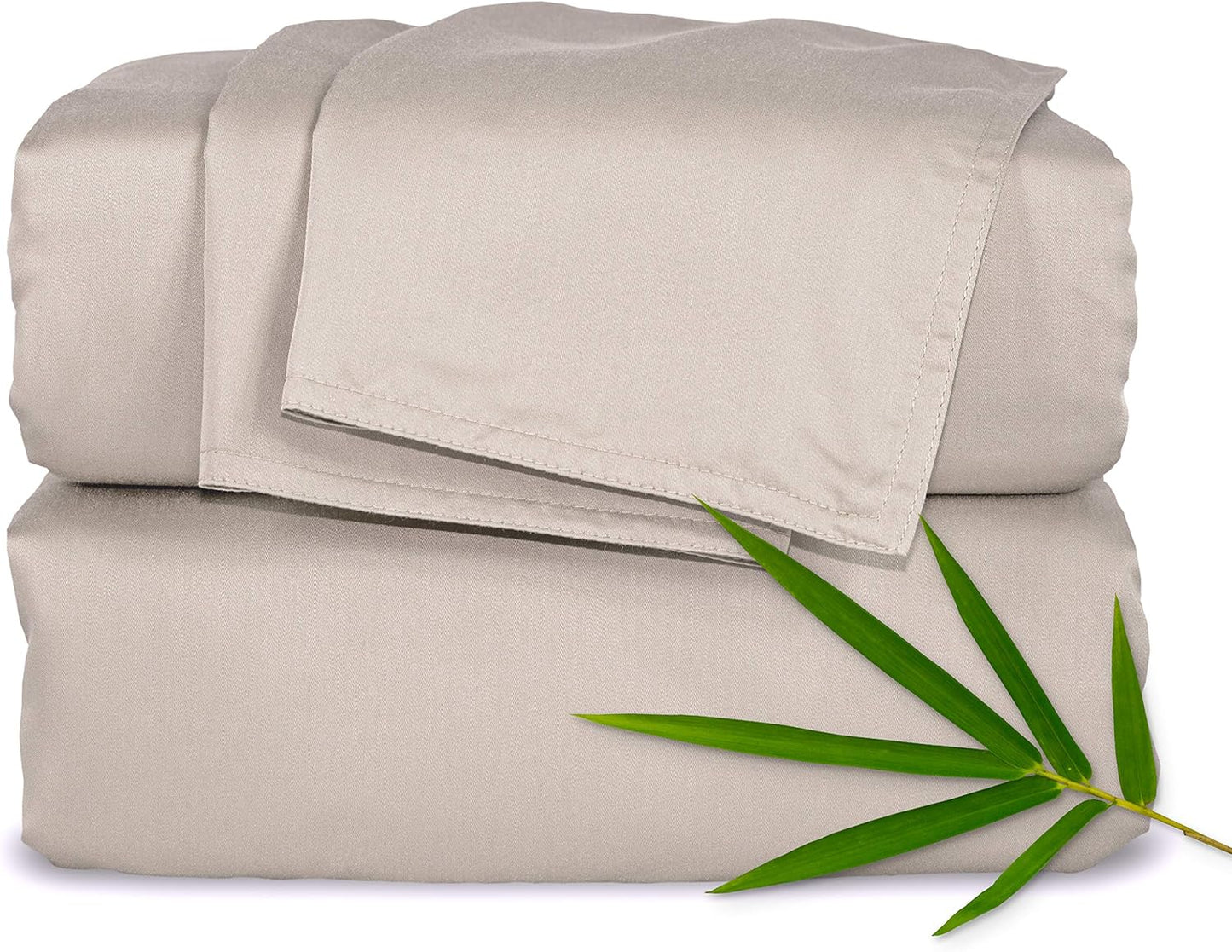 California King Sheets Set - 100% Organic Bamboo Softness