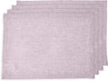 Pure Linen Chambray Lavender Placemats Set of 4 - Athena