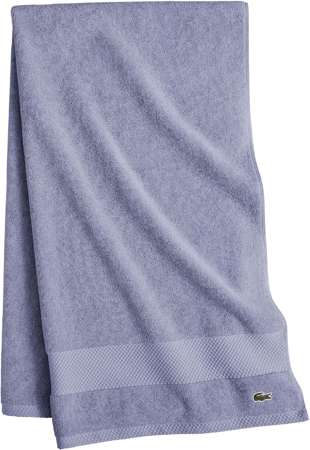 Lacoste Heritage 100% Supima Cotton Bath Towel for Comfort
