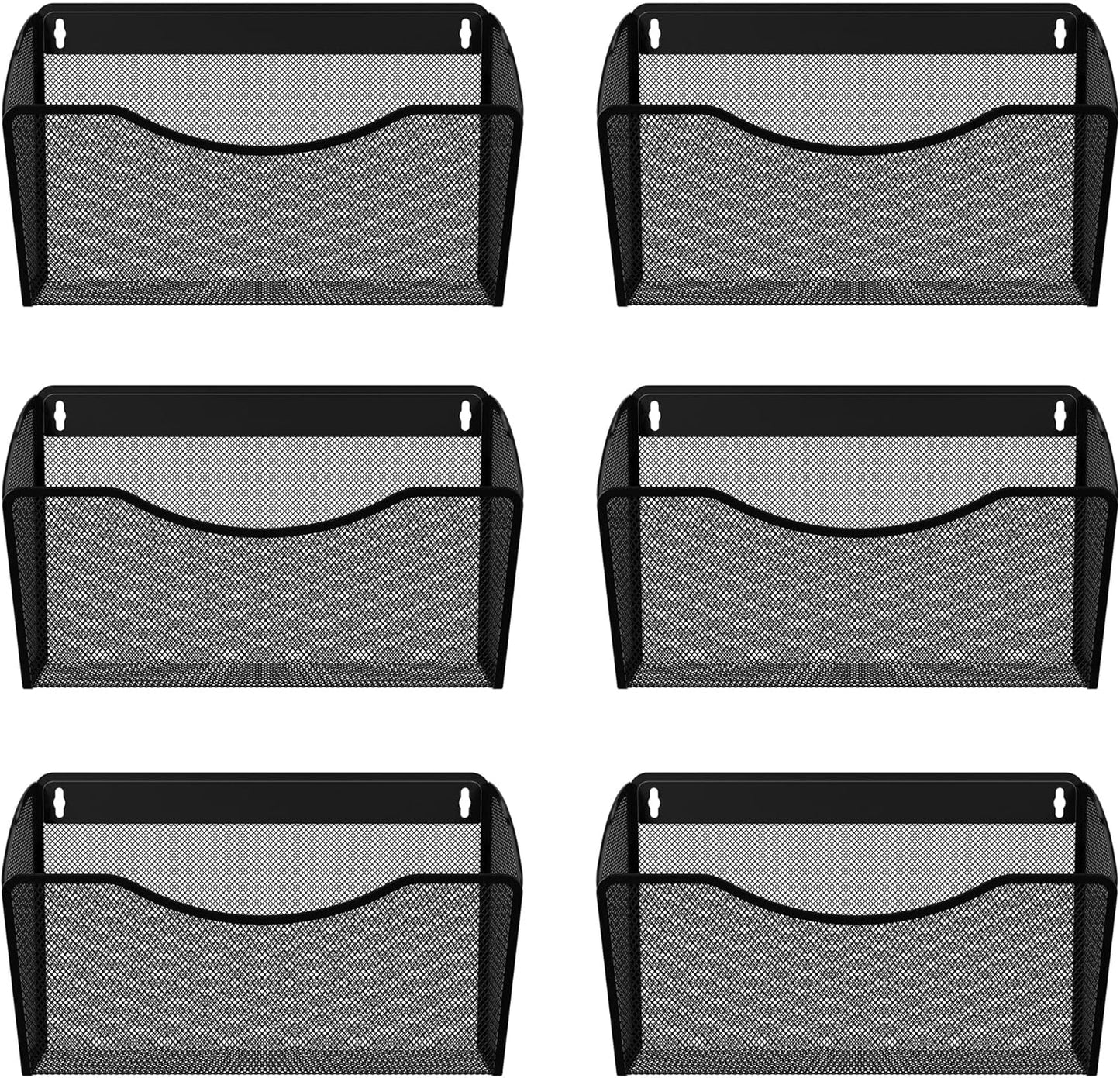 EasyPAG Wall File Holder - Durable Mesh Organizer for A4 Papers